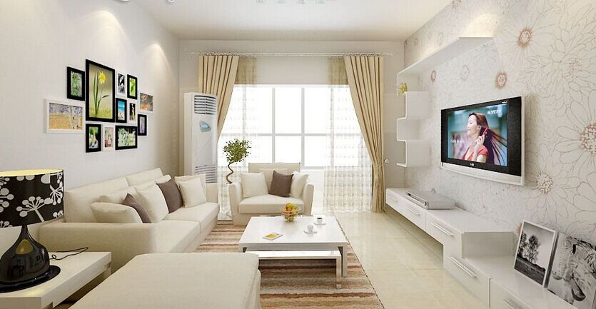 室內墻紙效果圖