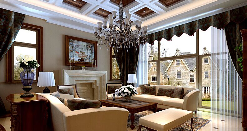 新古典設計效果圖——簡單到復雜