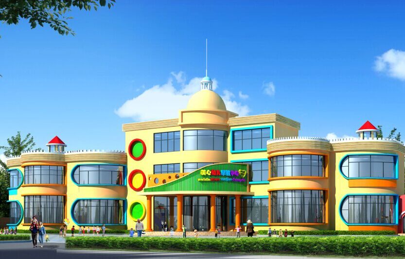 幼兒園常見的設計風格——簡歐風格