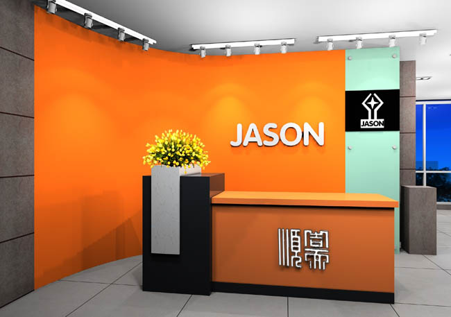 辦公室前臺logo墻設(shè)計(jì)注意
