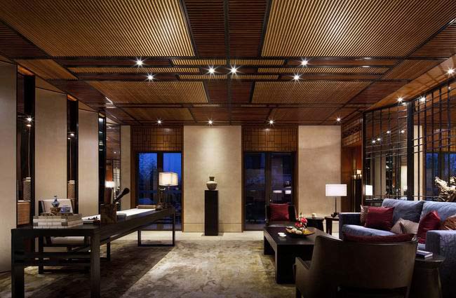 殖民文化總經理辦公室辦公區(qū)域裝修設計案例效果圖