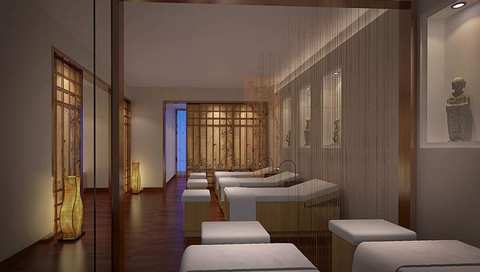 中山養(yǎng)生會所裝修設(shè)計案例