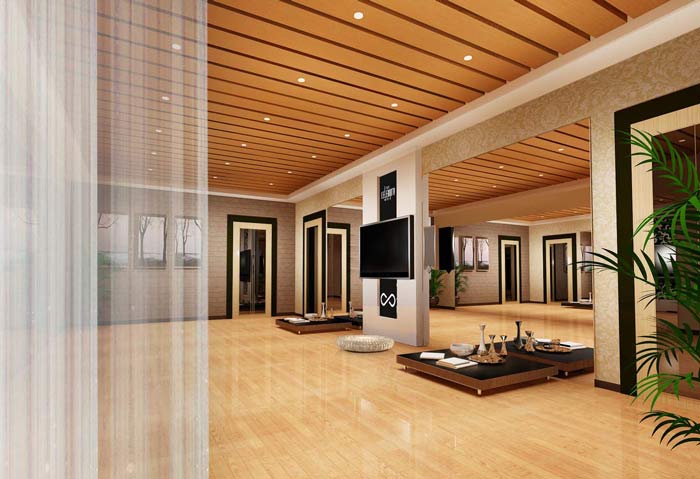 時(shí)尚養(yǎng)生館會所飲酒區(qū)域裝修設(shè)計(jì)案例效果圖