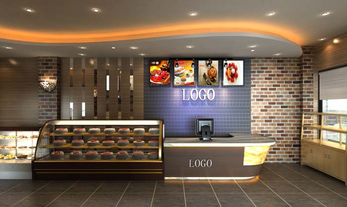 杭州迷你蛋糕店裝修設計案例