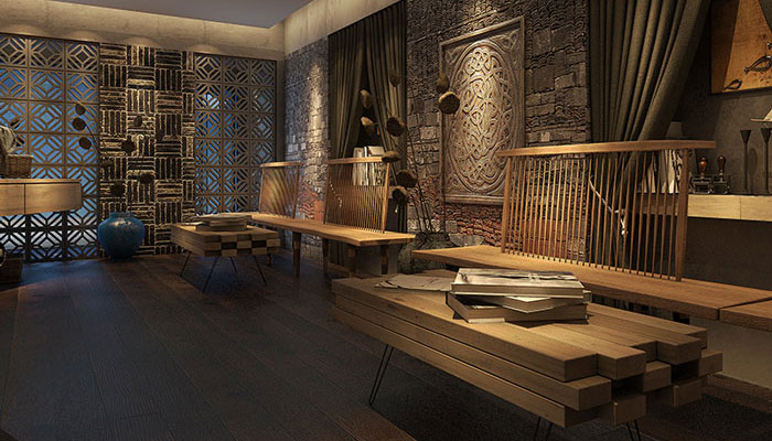 時(shí)而驚奇、時(shí)而陶醉的烤魚(yú)店裝修設(shè)計(jì)方案