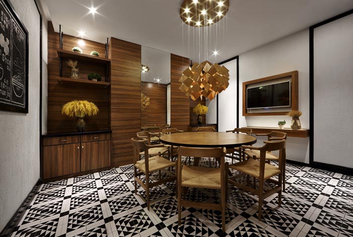 特色餐廳包廂裝修設計案例效果圖