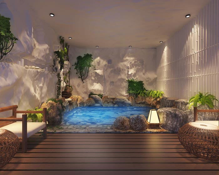 溫泉度假酒店裝修設計案例