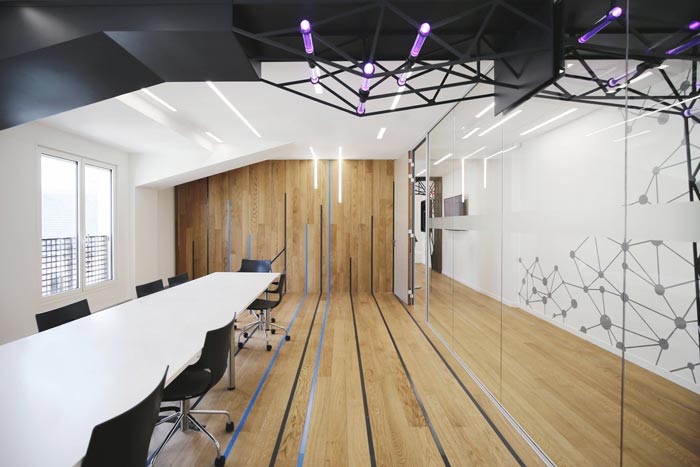 互聯網公司辦公室會議室裝修設計案例效果圖