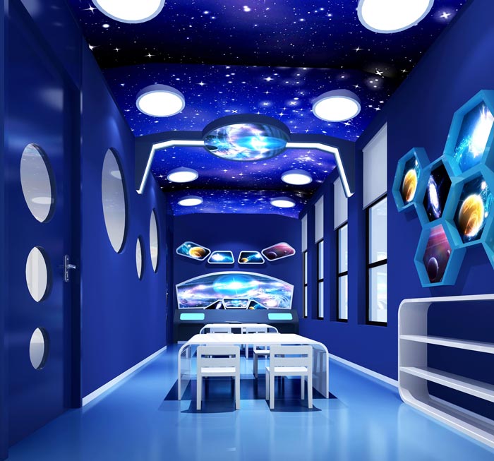 國(guó)際雙語幼兒園科學(xué)教室裝修設(shè)計(jì)案例