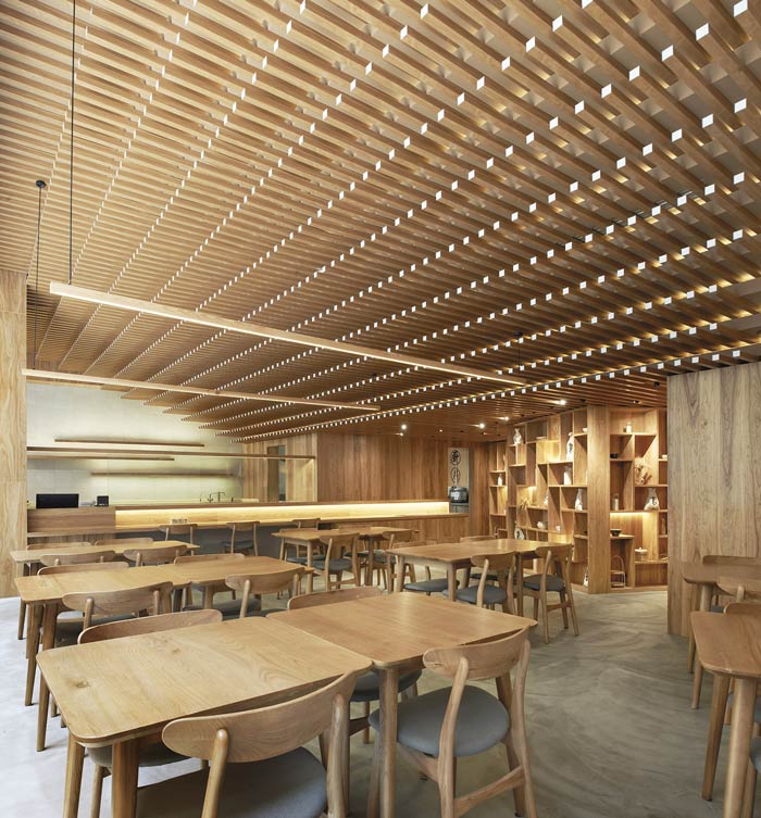 日式餐廳吧臺(tái)裝修設(shè)計(jì)效果圖