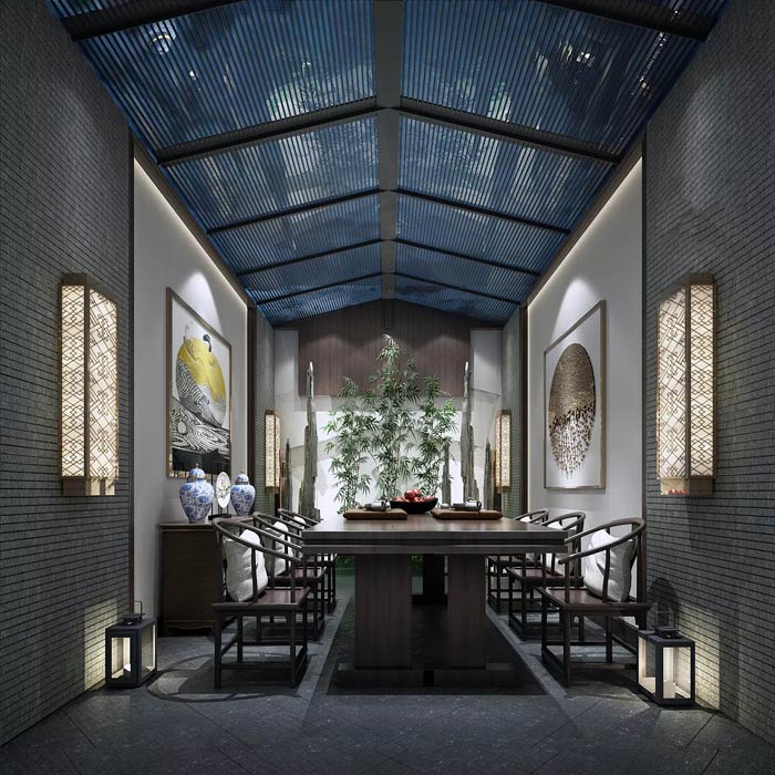 私房菜館客房裝修設(shè)計(jì)效果圖