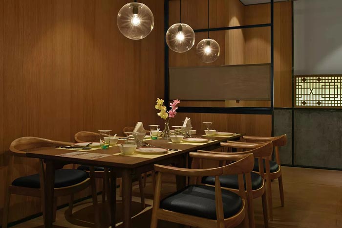 特色川菜館包廂細節裝修設計效果圖