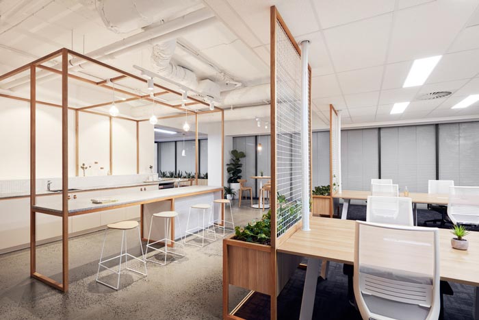 辦公室辦公區效果圖