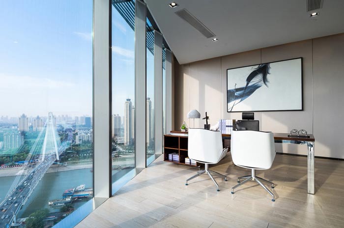 企業老總辦公室裝修效果圖