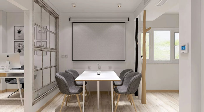 公寓改造工作室會議區效果圖