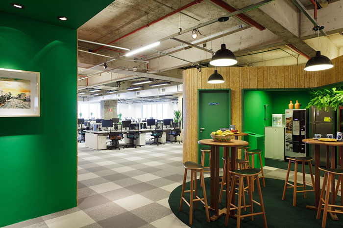 百貨公司辦公室辦公區裝修設計效果圖