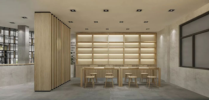 服裝公司辦公室辦公區裝修設計效果圖