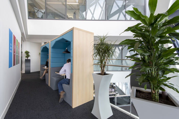 供應(yīng)鏈管理公司辦公室獨(dú)立辦公區(qū)裝修設(shè)計(jì)效果圖