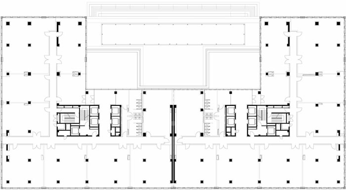 杭州贊成中心寫字樓平面圖