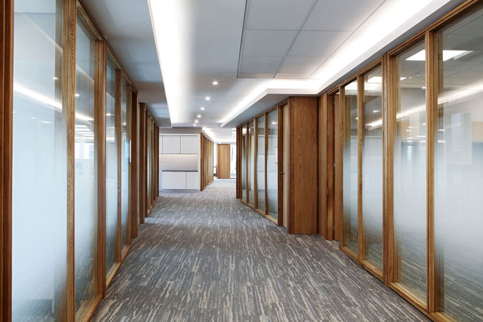 律師事務所辦公室走廊裝修設計效果圖