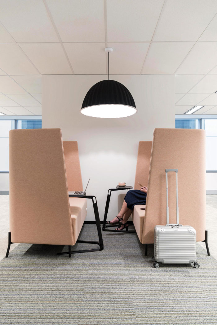 5000平方辦公室獨立辦公區裝修設計效果圖