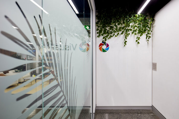 管理公司辦公室進門區裝修設計效果圖