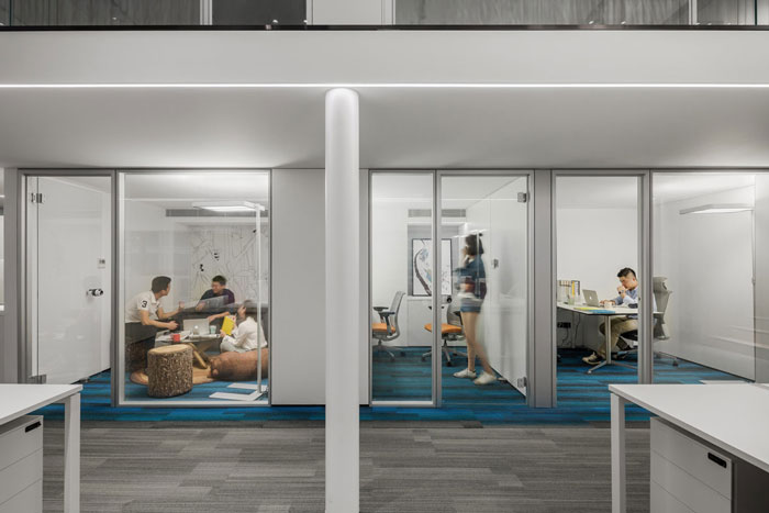 總部辦公室獨立辦公區裝修設計效果圖