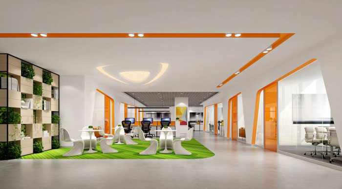 杭州瓶窯辦公室辦公區裝修設計方案