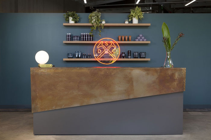 4000平方辦公室前臺裝修設計效果圖