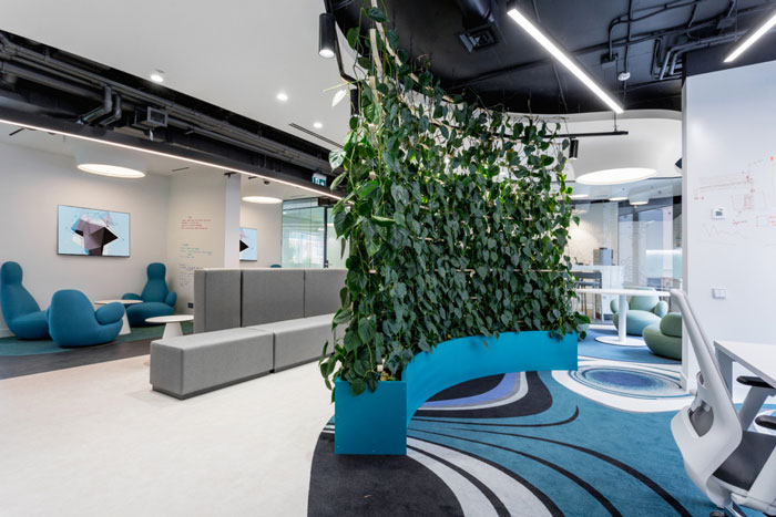 IT公司辦公室接待區(qū)裝修設(shè)計效果圖