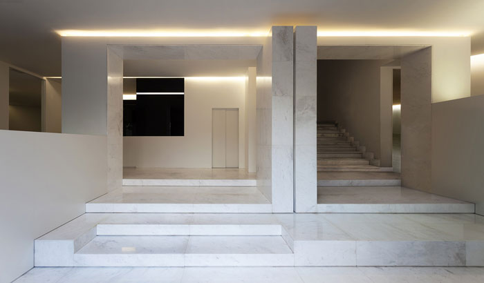 辦公樓入口門廳裝修設(shè)計效果圖