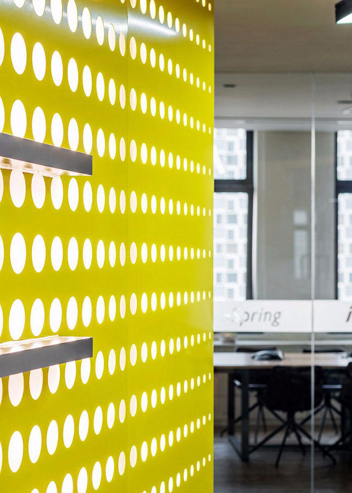 園區辦公室隔斷裝修設計效果圖