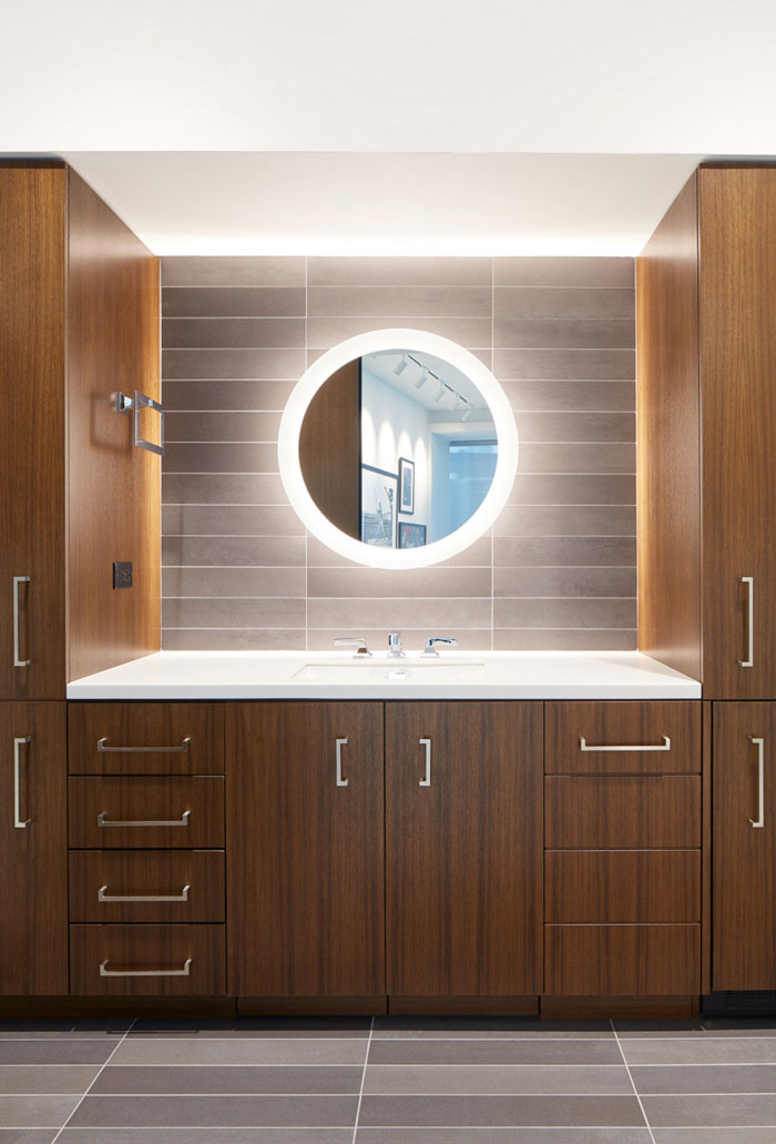 家族辦公室洗手間裝修設計效果圖