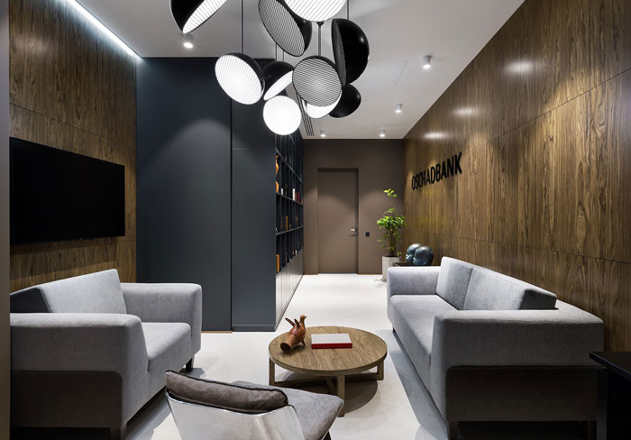 現代辦公室休息區裝修設計效果圖