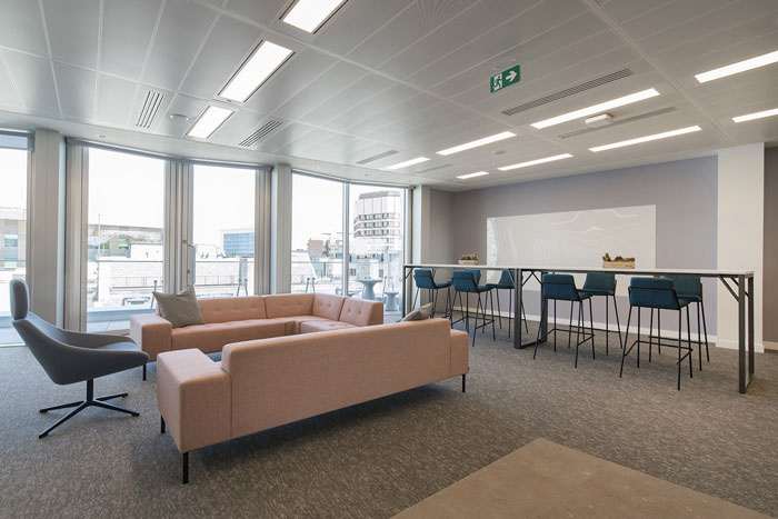 軟件公司辦公室休息區裝修設計效果圖