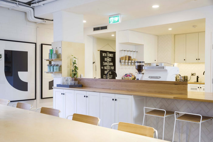 開放式辦公室吧臺裝修設計效果圖