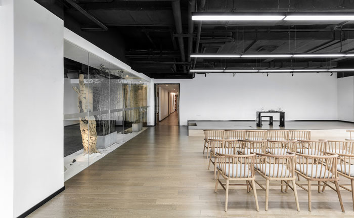 禪意辦公會所培訓(xùn)區(qū)裝修效果圖