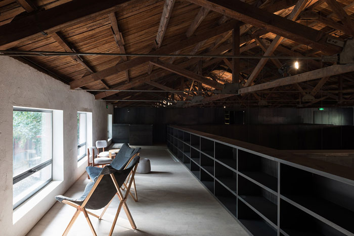 廠房辦公室二樓休息區裝修效果圖