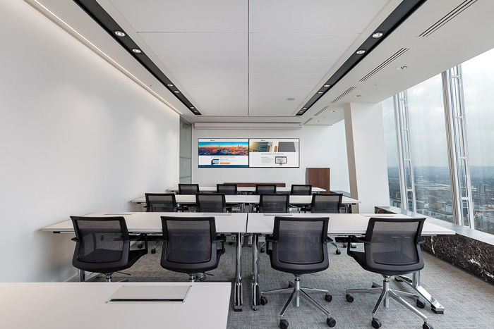 房地產辦公室匯報室裝修設計效果圖