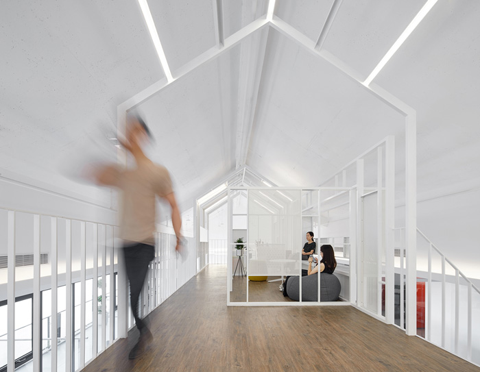 科技辦公樓云亭內部裝修設計效果圖