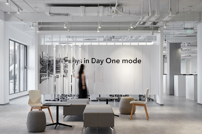 科技辦公樓洽談區裝修設計效果圖