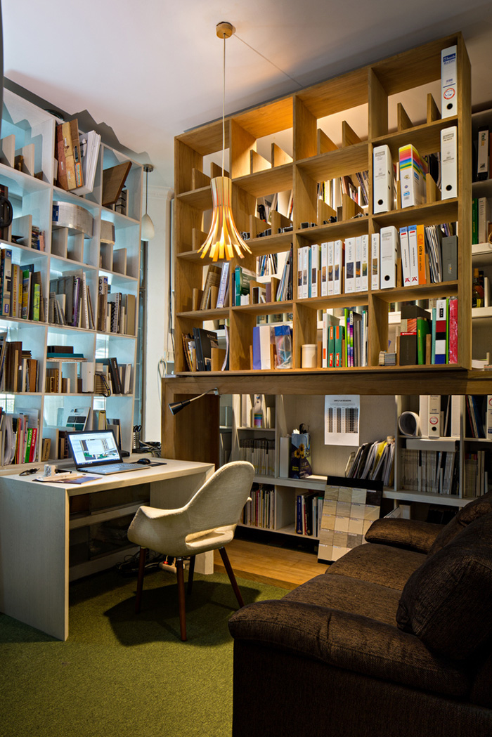 原生態經理辦公室裝修設計效果圖