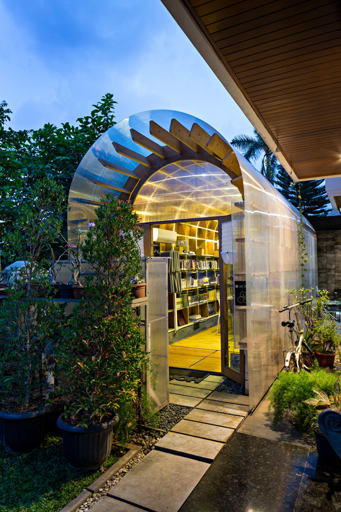 原生態辦公室閱讀室裝修設計效果圖