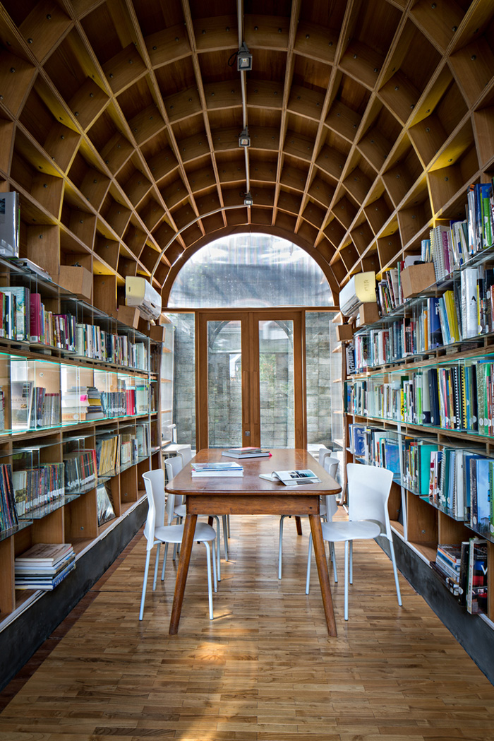 原生態辦公室閱讀室裝修設計效果圖