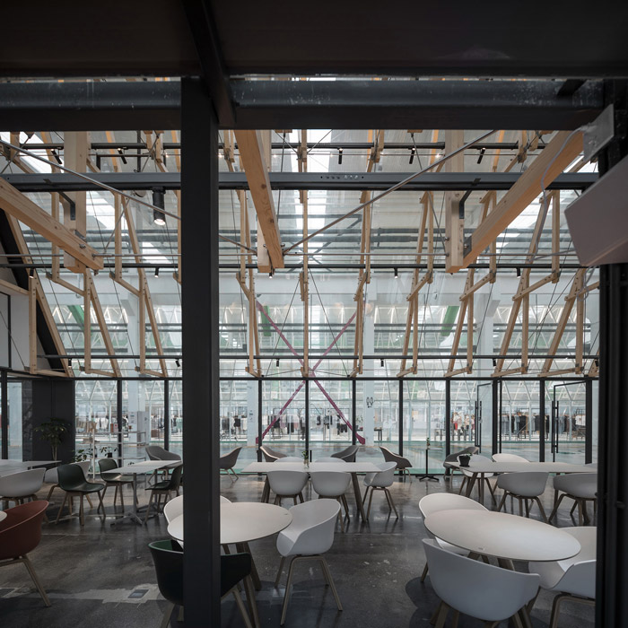 新零售體驗店飲食區裝修設計效果圖