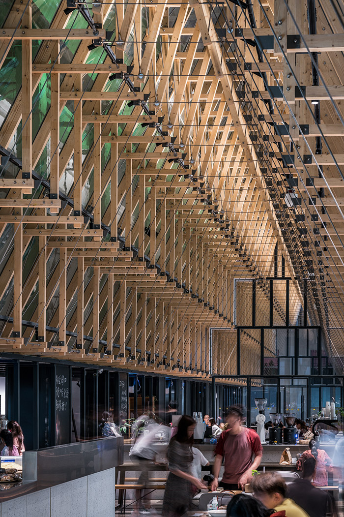 新零售體驗店飲食區裝修設計效果圖