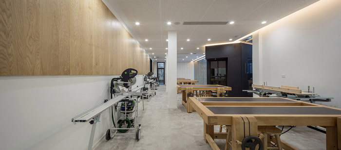 木藝實驗室實驗區裝修設計效果圖