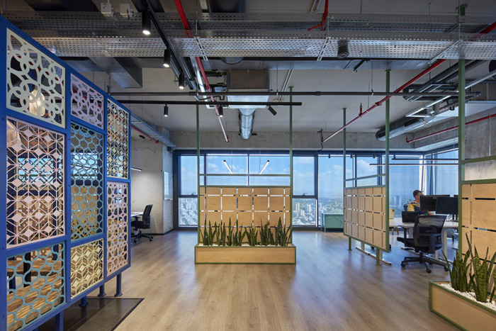 營養科技公司辦公室辦公區設計方案