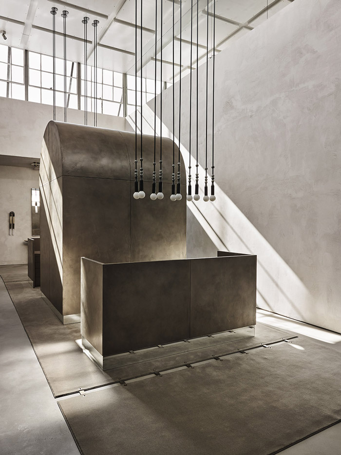 家具展廳前臺區裝修設計效果圖