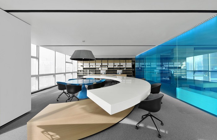 甲級寫字樓洽談區裝修設計效果圖